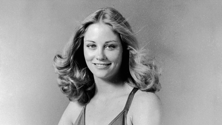 Cybill Shepherd posing