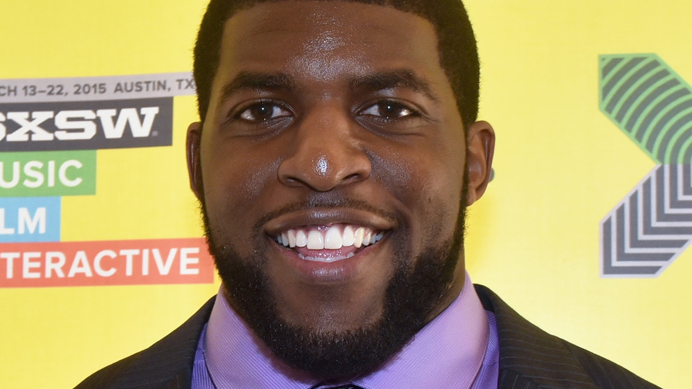 Emmanuel Acho at an event 