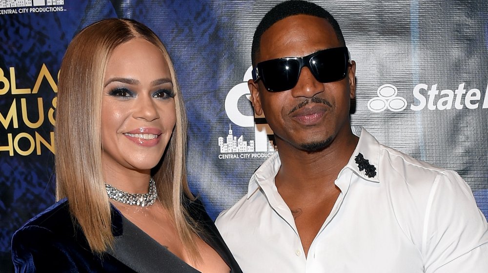 Faith Evans and Stevie J