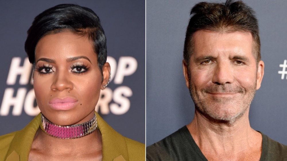 Fantasia Barrino and Simon Cowell