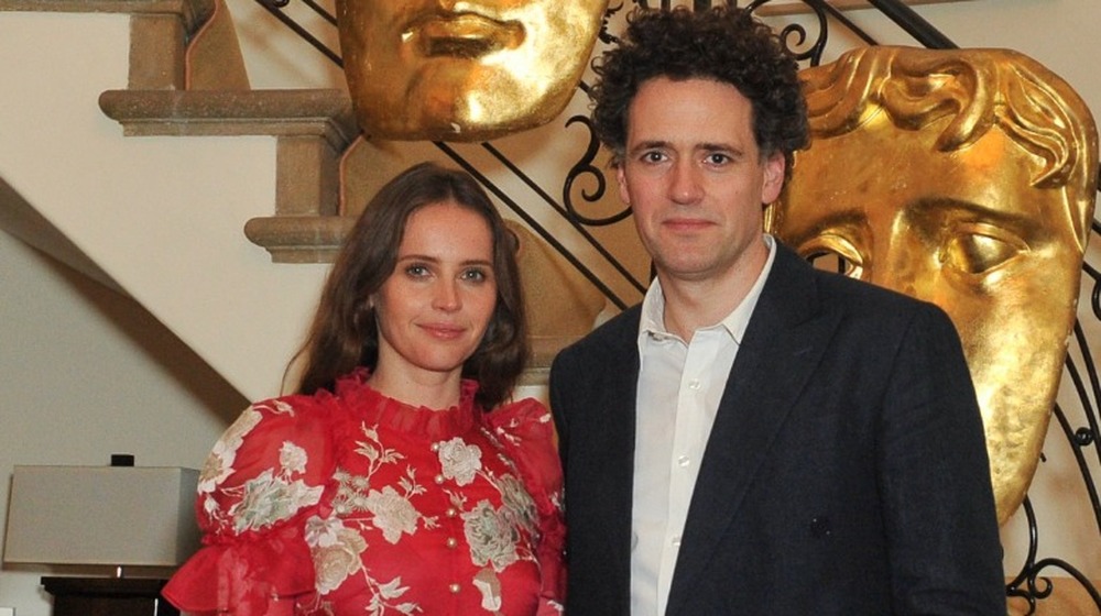 Felicity Jones and Charles Guard baby