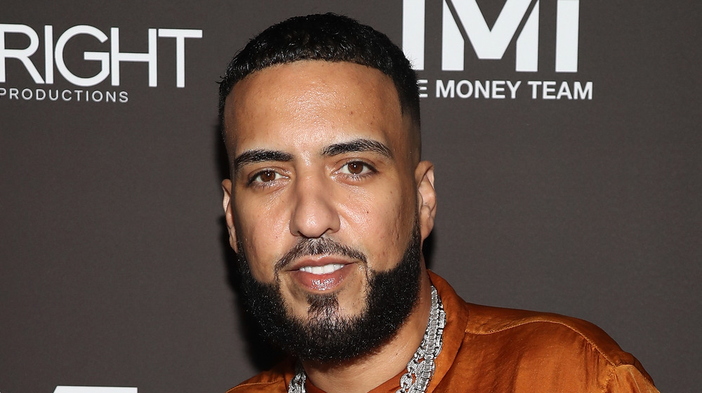 French Montana on a red carpet