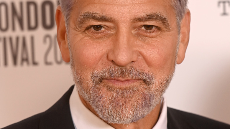 George Clooney smiling