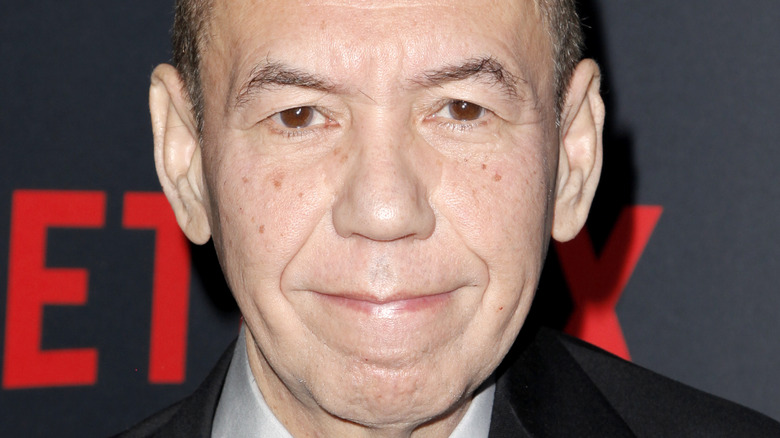 Gilbert Gottfried smirks