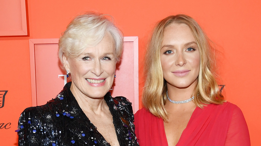Glenn Close and Annie Starke, red carpet