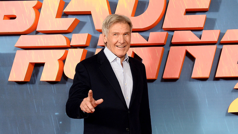 Harrison Ford on Blade Runner carpet