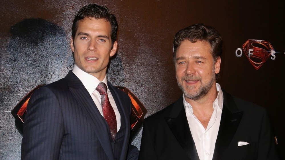 Henry Cavill, Russell Crowe