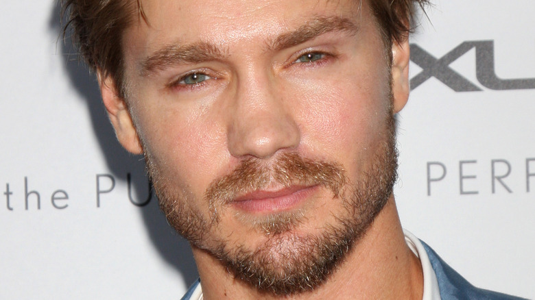 Chad Michael Murray smiles on red carpet