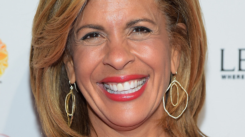 Hoda Kotb attending the Woman's Day Red Dress Awards