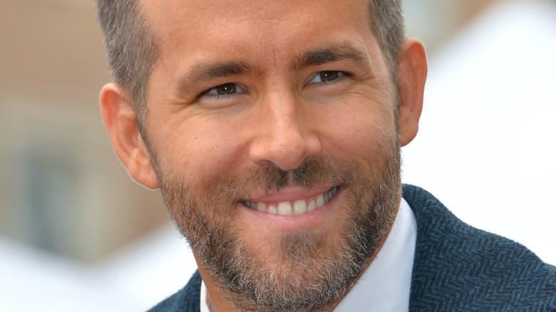 Ryan Reynolds smiling