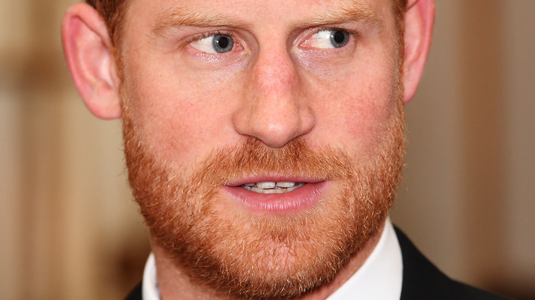 Prince Harry side eye