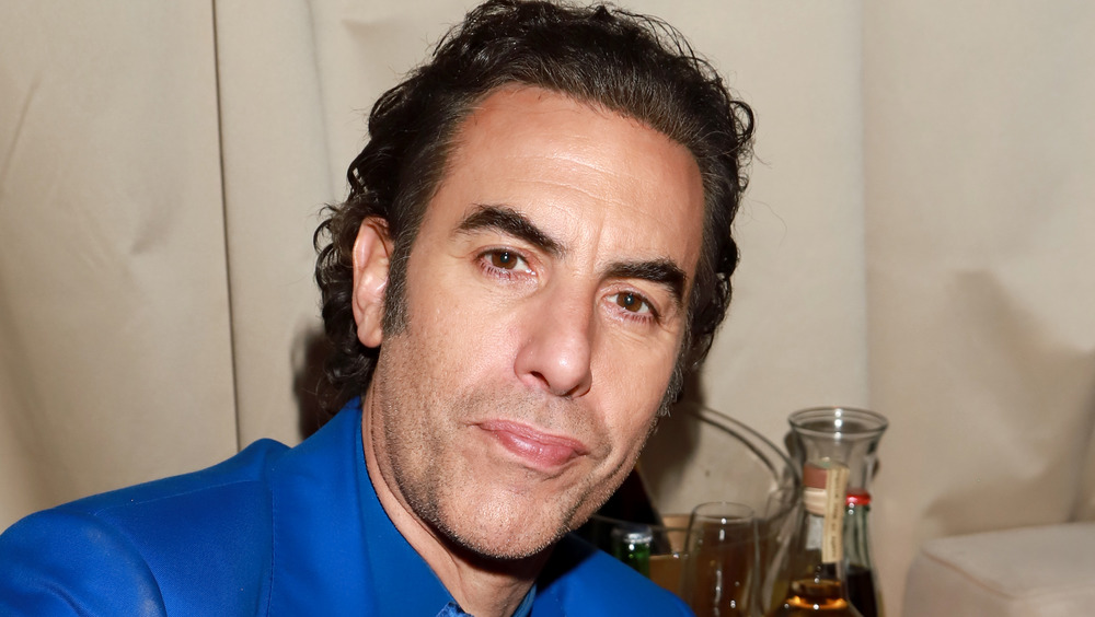 Sacha Baron Cohen at party