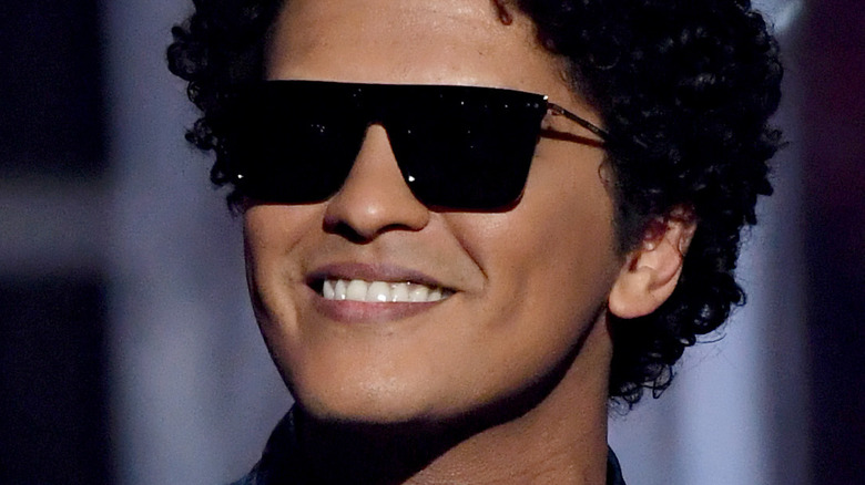 Bruno Mars smiling