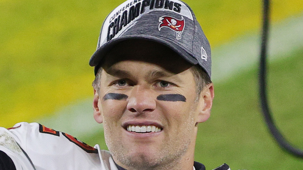 Tom Brady smiling