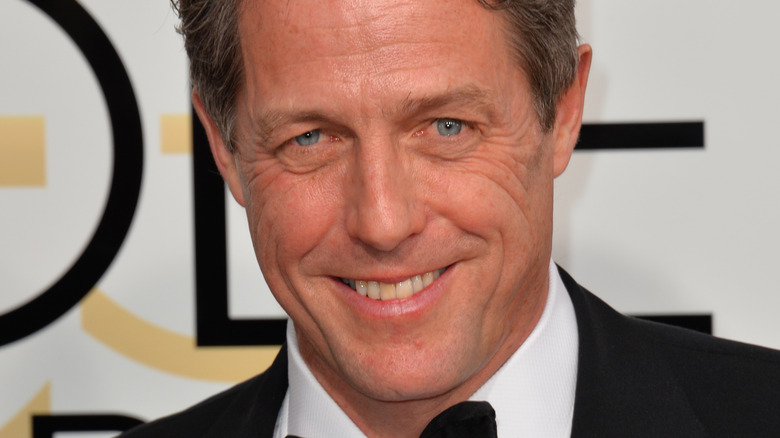 Hugh Grant at the Golden Globes