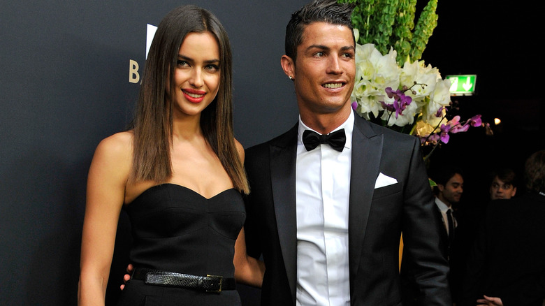 Irina Shayk with Cristiano Ronaldo