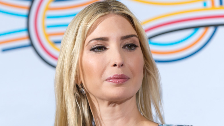 Ivanka Trump smirking