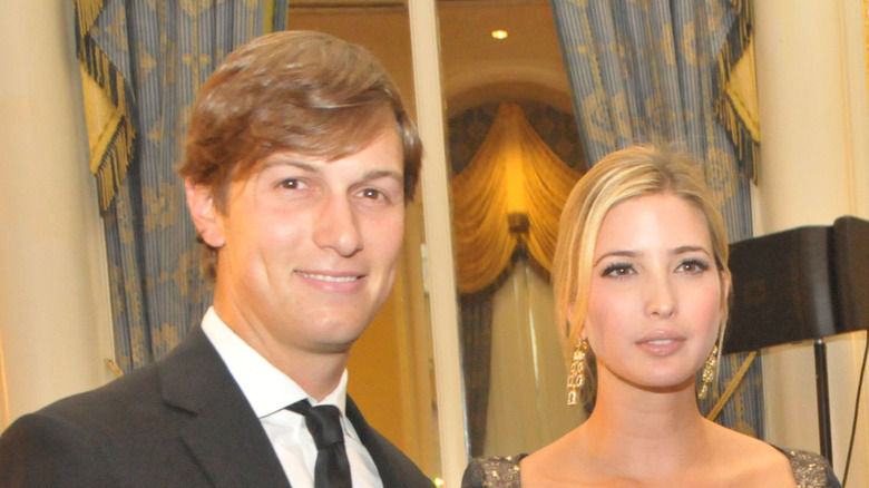 Jared Kushner and Ivanka Trump at an event