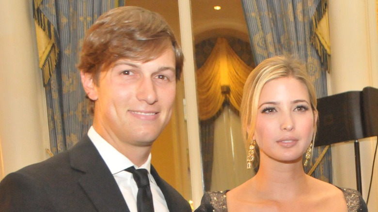 Jared Kushner and Ivanka Trump at an event 