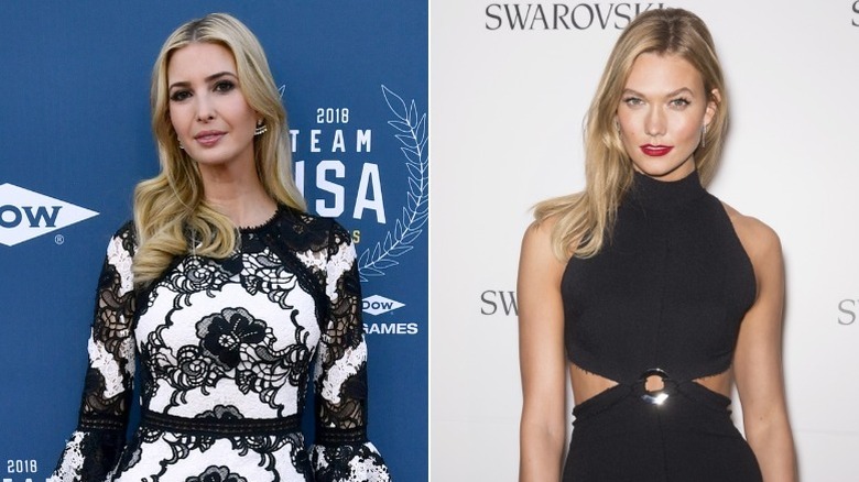 Ivanka Trump and Karlie Kloss at events