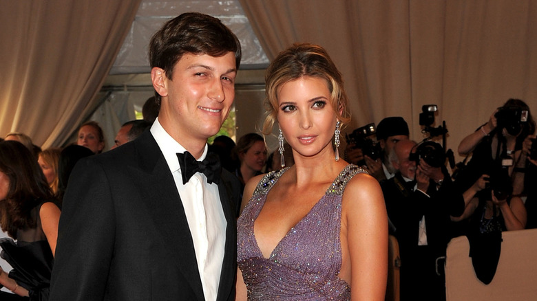 Jared Kushner and Ivanka Trump at an event