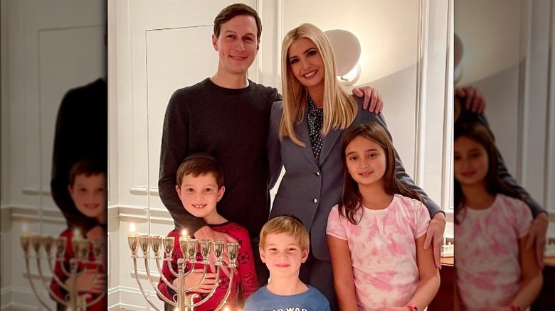 Jared Kushner and Ivanka Trump and family