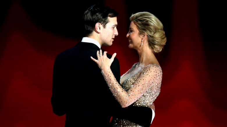 Jared Kushner and Ivanka Trump at an event 