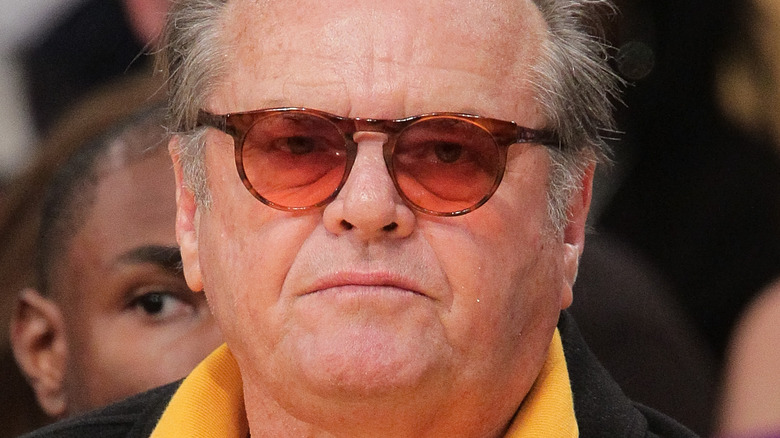 Jack Nicholson frowning