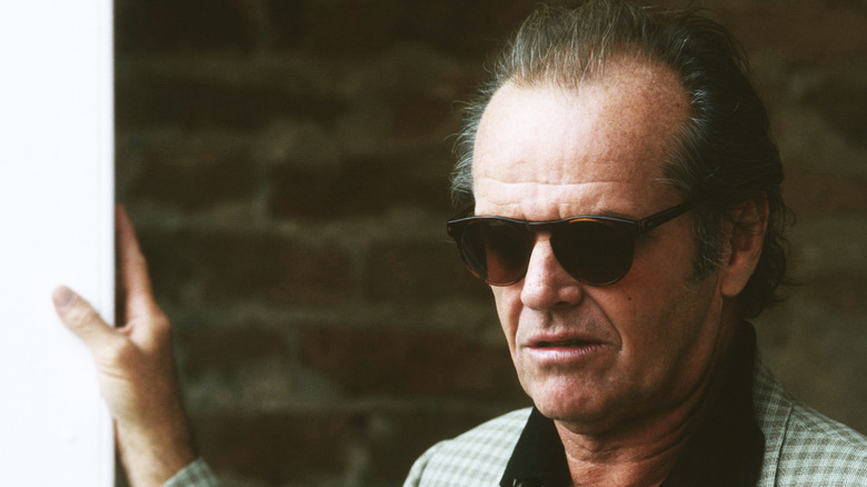 Jack Nicholson frowning