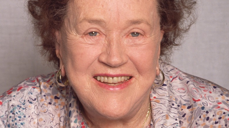 Julia Child smiling in 1991