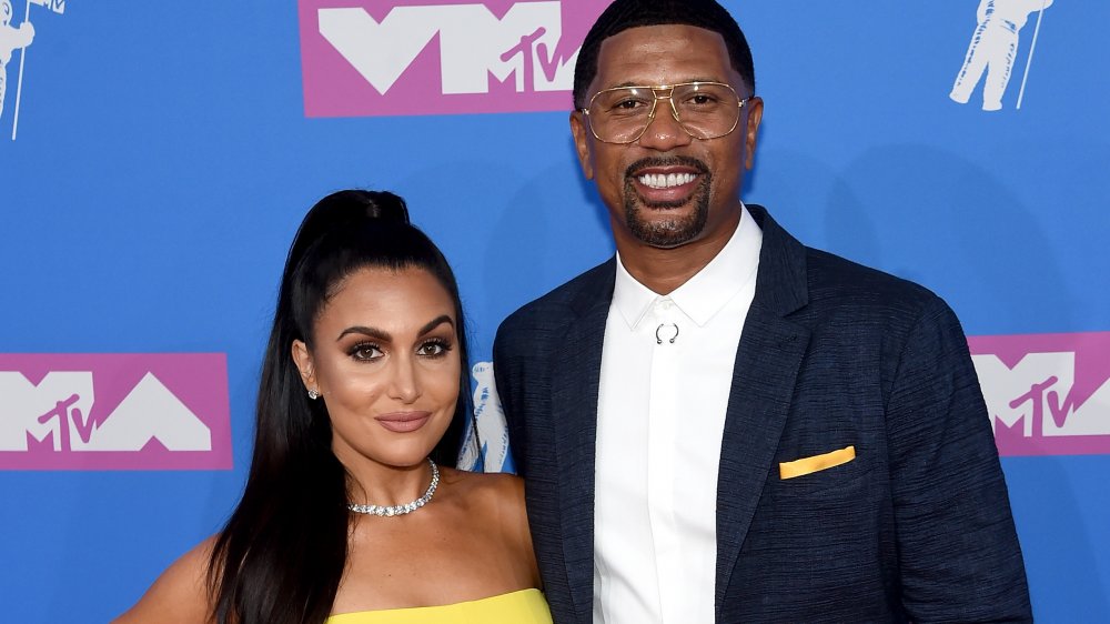 Molly Qerim and Jalen Rose attend the 2018 MTV Video Music Awards