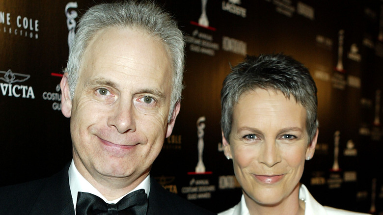 Jamie Lee Curtis and Christopher Guest at awards show