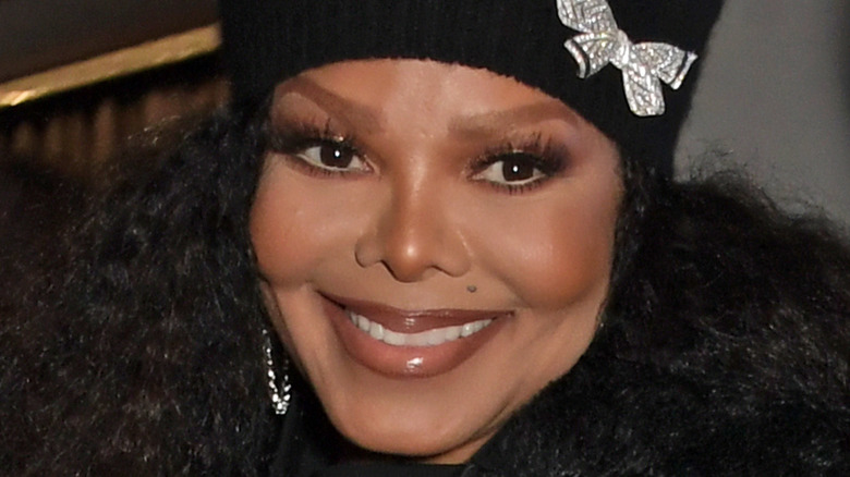 Janet Jackson smiling