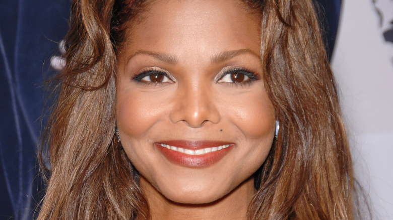 Janet Jackson smiling