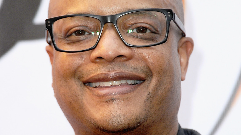 Todd Bridges wearing glasses