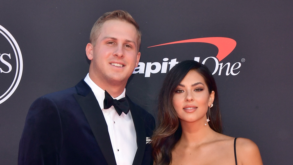 Jared Goff and Christen Harper at the ESPYS