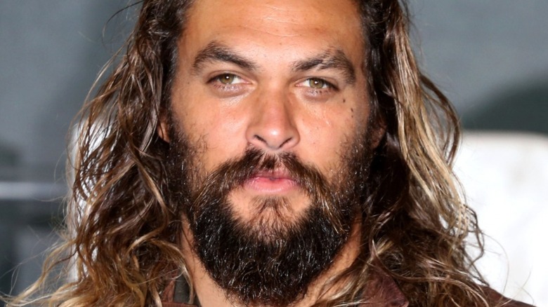 Jason Momoa posing
