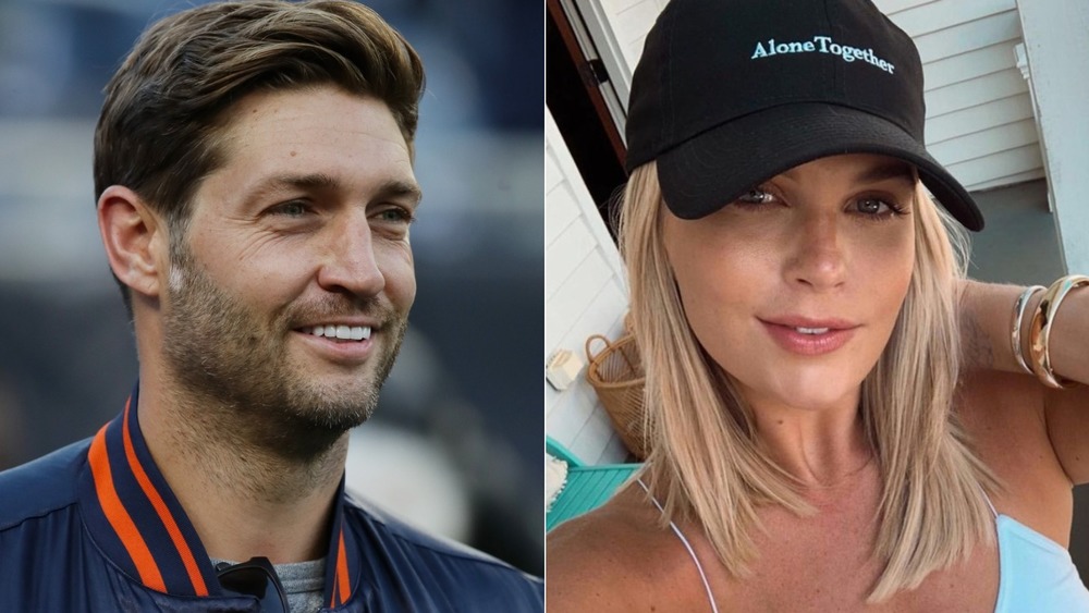 Jay Cutler smiling and Madison LeCroy selfie