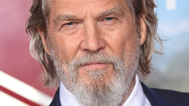 Jeff Bridges looking at the camera