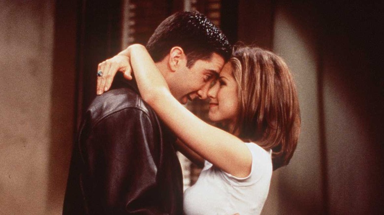 Ross and Rachel in Friends