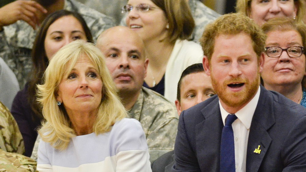 Jill Biden, Prince Harry