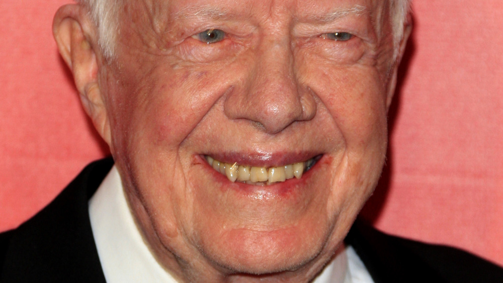 Jimmy Carter smiling