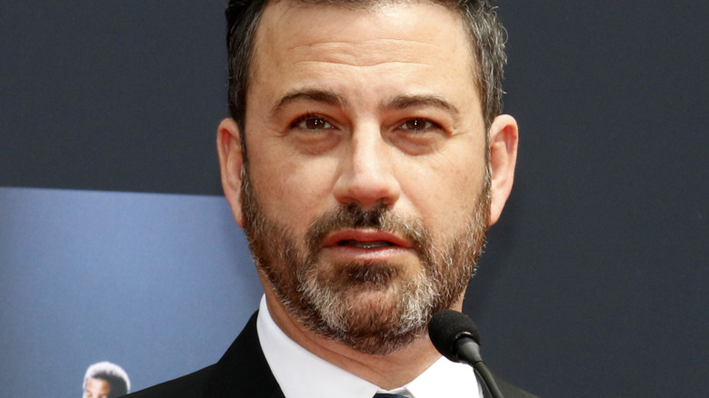 Jimmy Kimmel speaking at an event