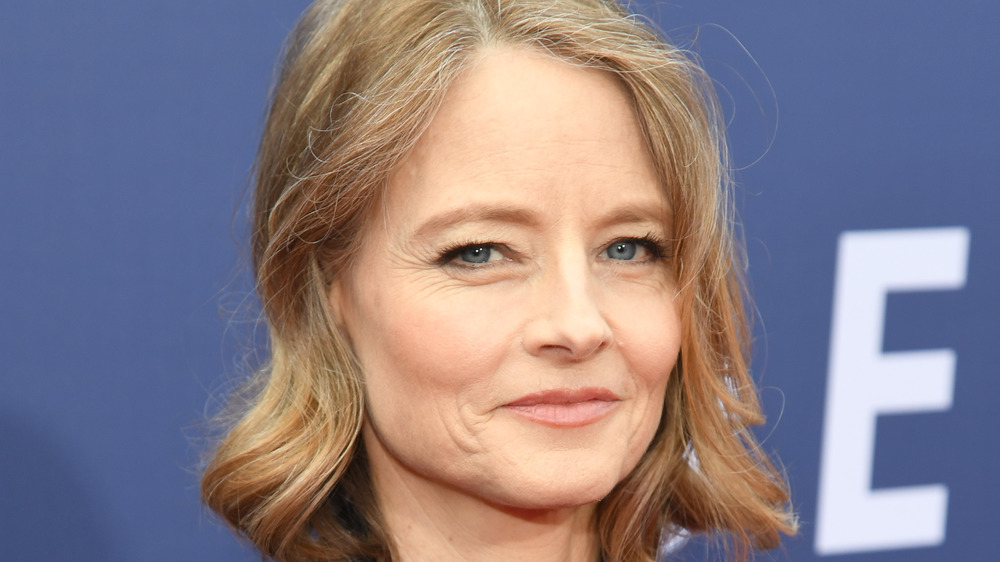 Jodie Foster smiles at a 2019 event