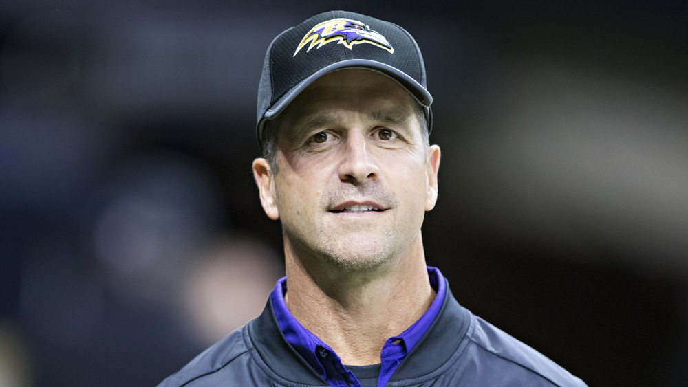 John Harbaugh Baltimore Ravens coach