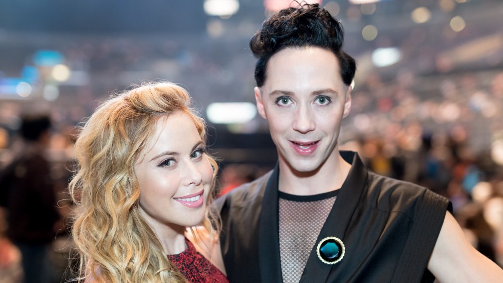 Tara Lipinski and Johnny Weir