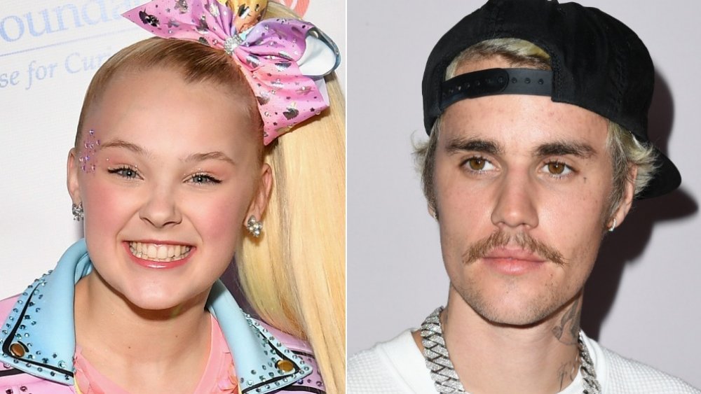 JoJo Siwa and Justin Bieber