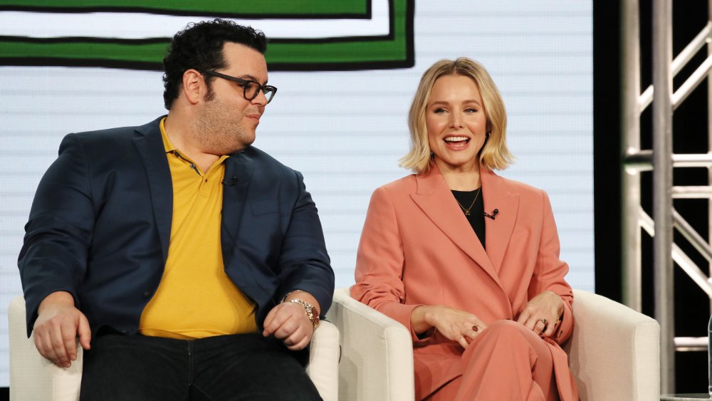 Josh Gad and Kristen Bell