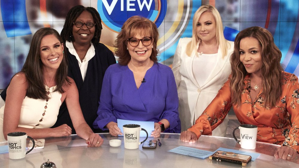 Abby Huntsman, Whoopi Goldberg, Joy Behar, Meghan McCain, Sunny Hostin