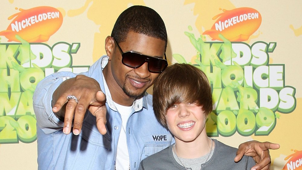 Justin Bieber and Usher